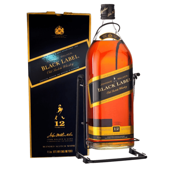WHISKY JOHNNIE WALKER BLACK LABEL 4500ML